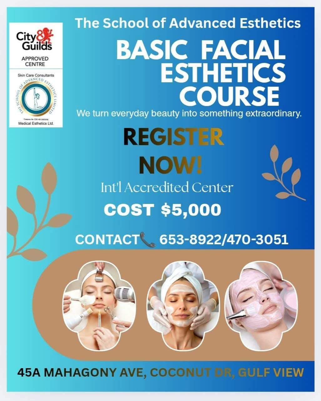 Basic Facial Esthetics Course